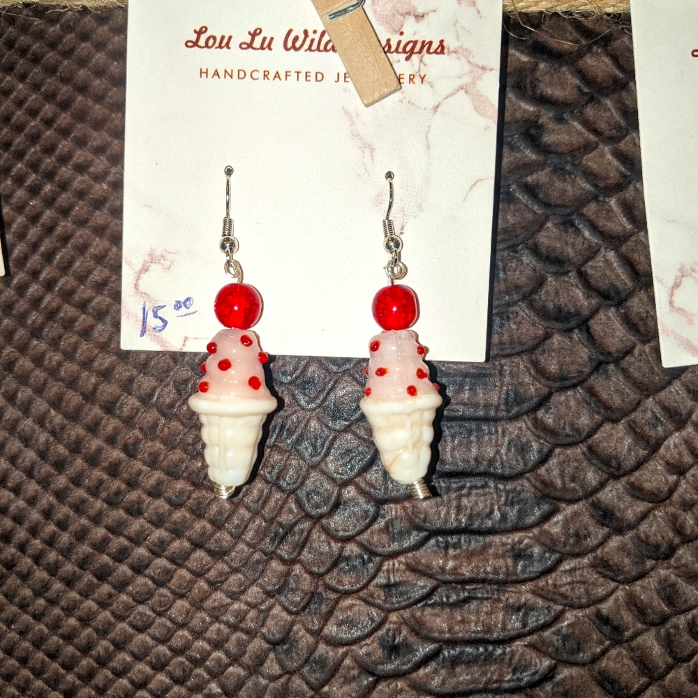 Ice Cream Earrings